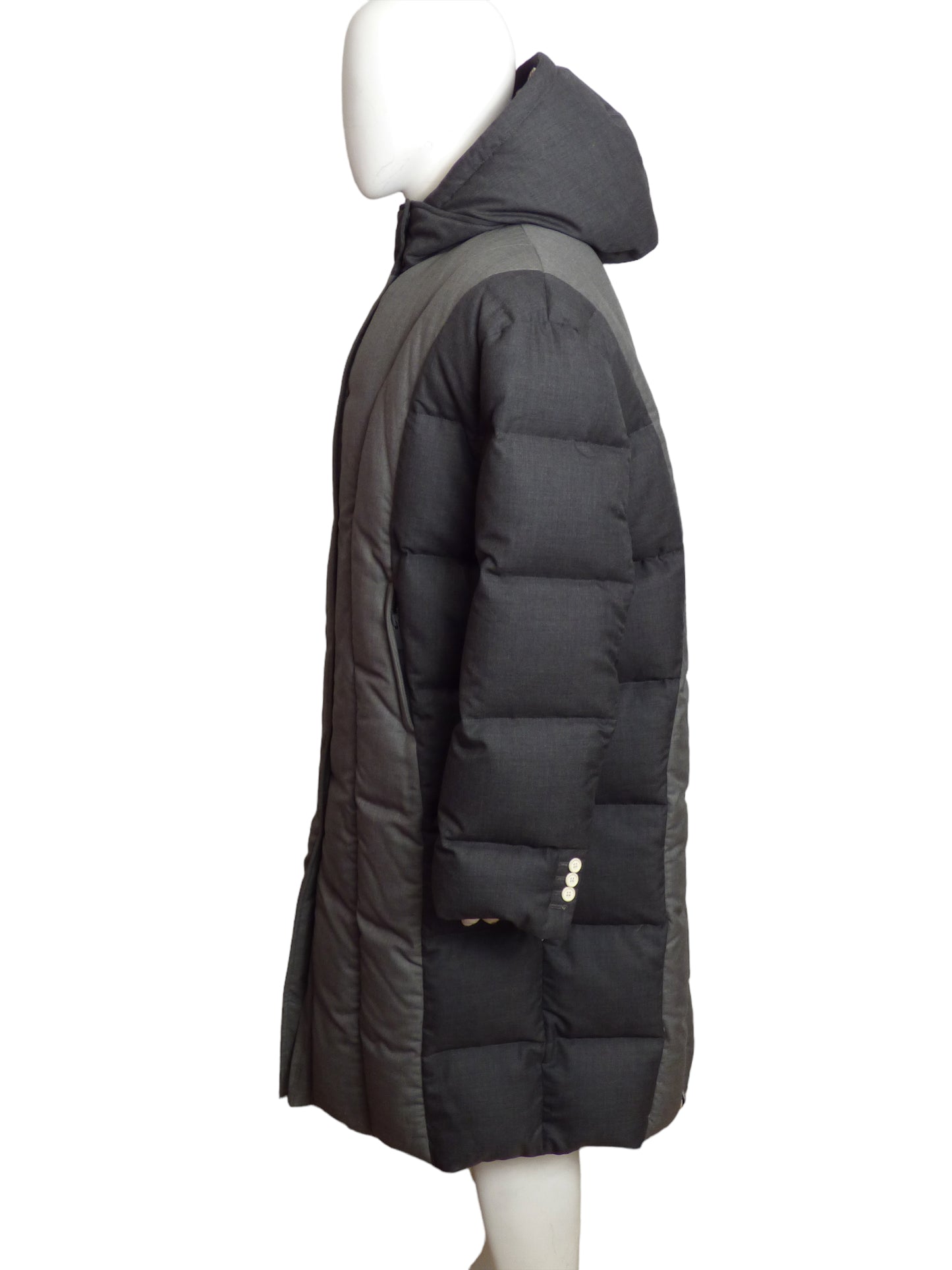 THOM BROWNE- Padded Puffer Coat, Size Medium