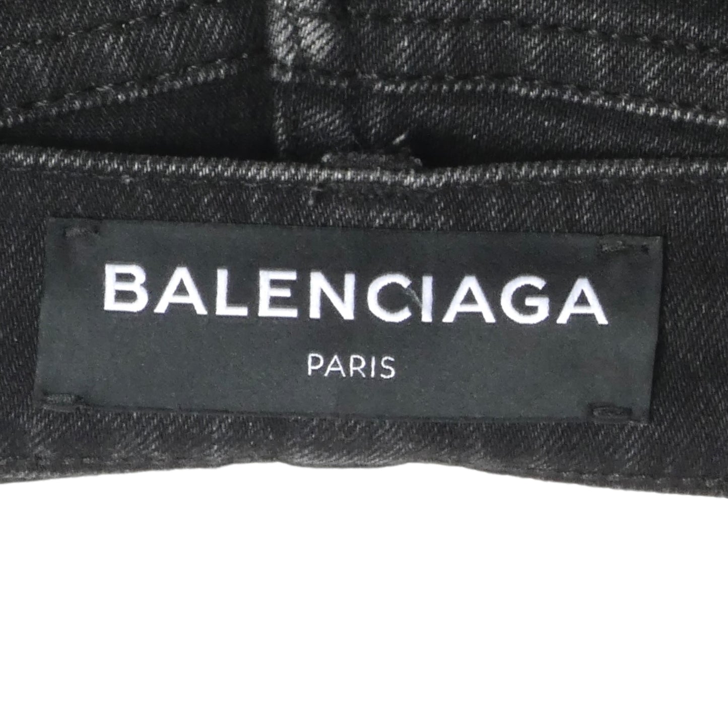 BALENCIAGA- 2018 Black "Archtype"  Distressed Denim Jeans, Waist 29