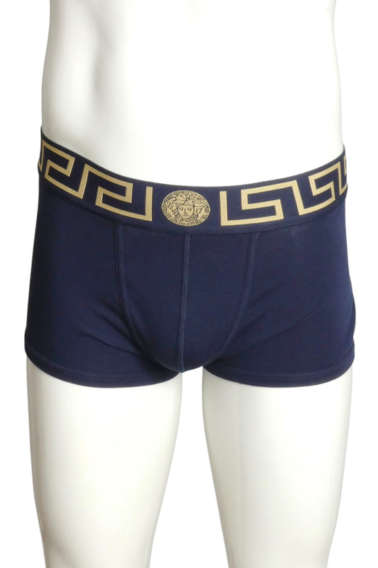 VERSACE- NIB Navy Low Rise Trunk, Size XS