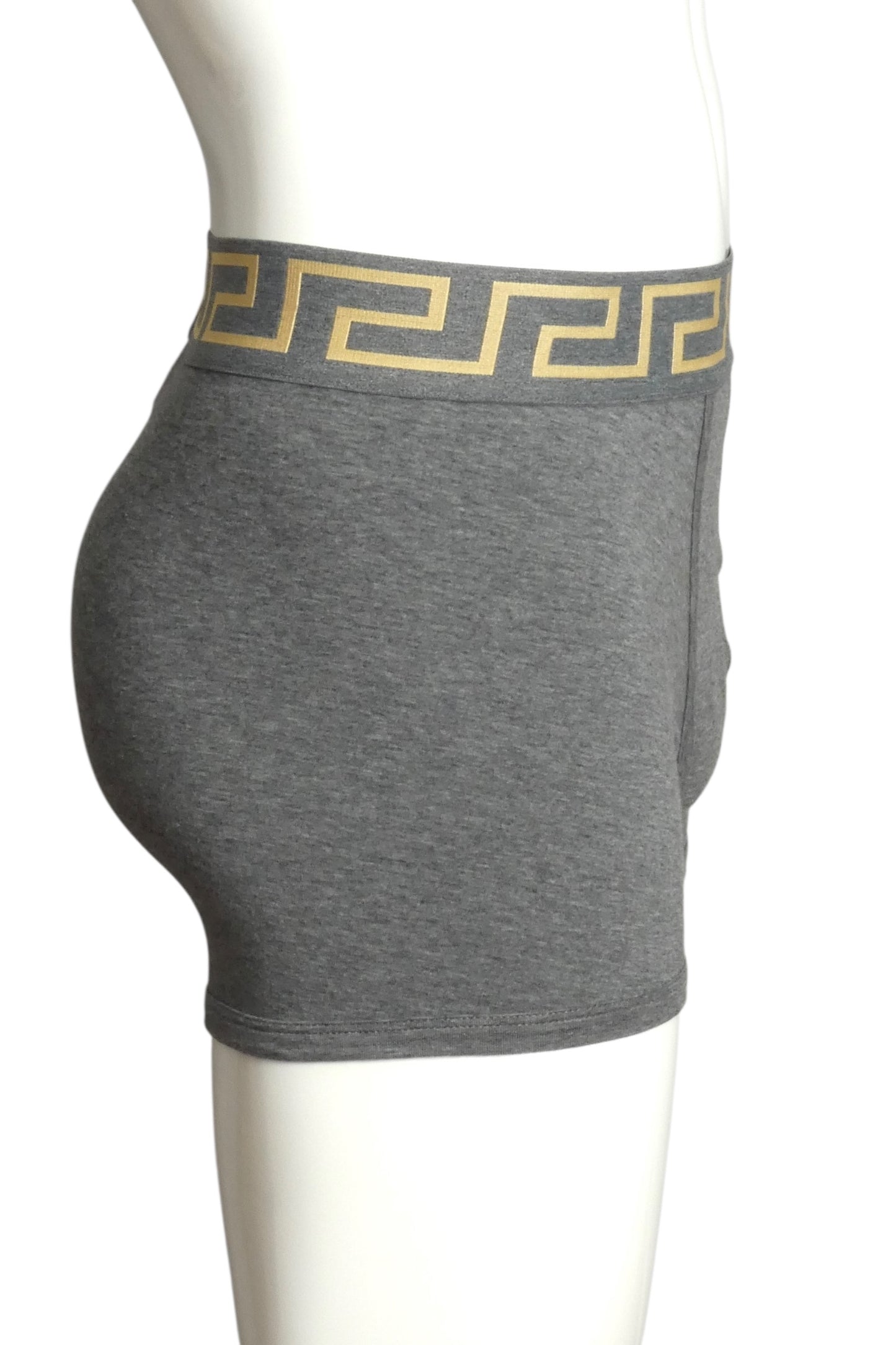 VERSACE- NIB Gray Trunk, Size XS