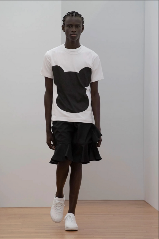 COMME DES GARCONS x BEAR BRICK- NWT 2023 Graphic Print T-Shirt, Size Large