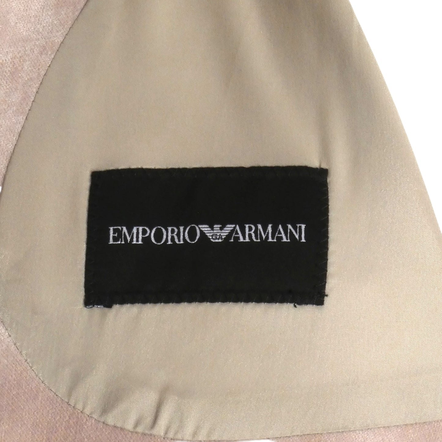 EMPORIO ARMANI- Pink Velvet Blazer, Size Large