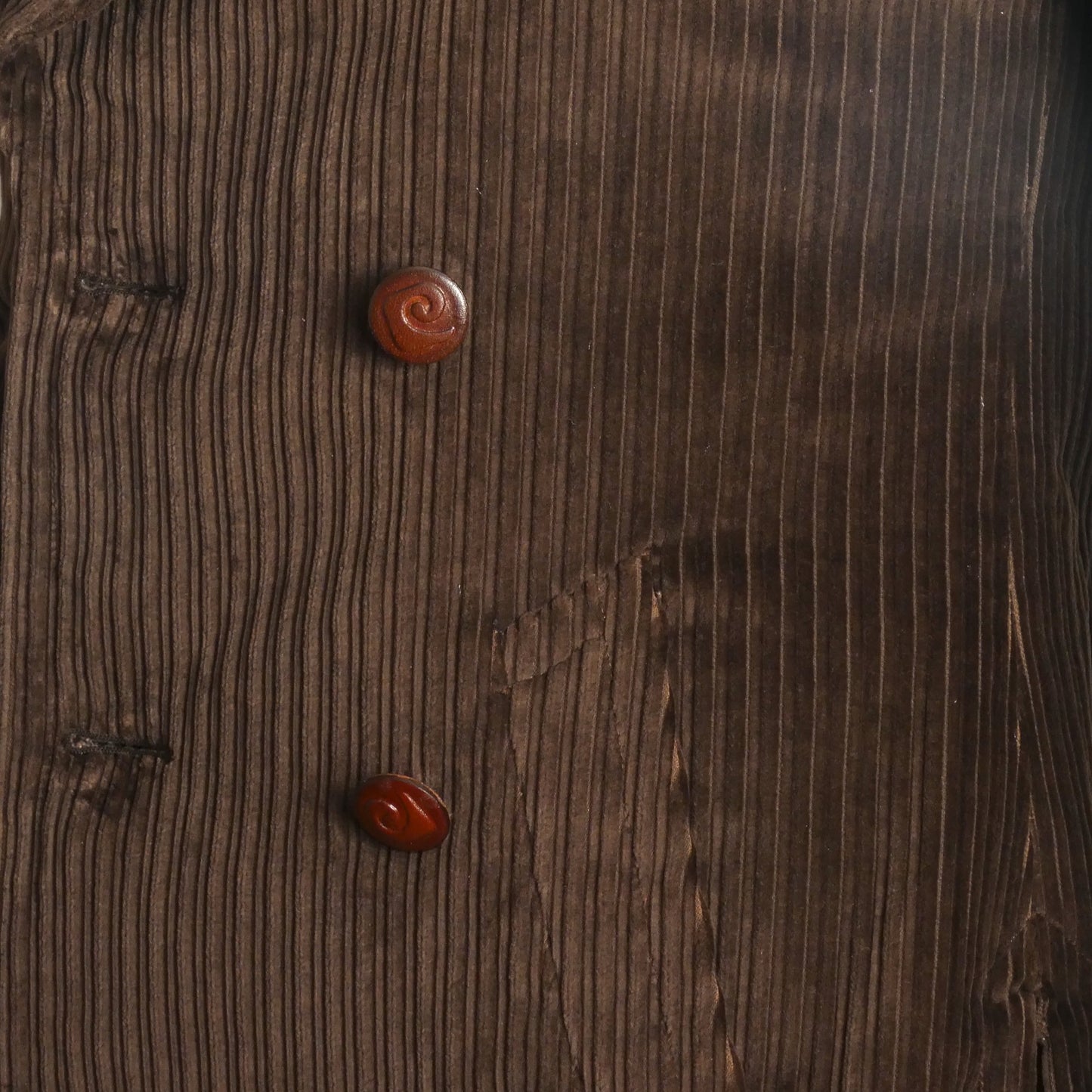 PIERRE CARDIN BOUTIQUE- 1970s Brown Corduroy Jacket, Small