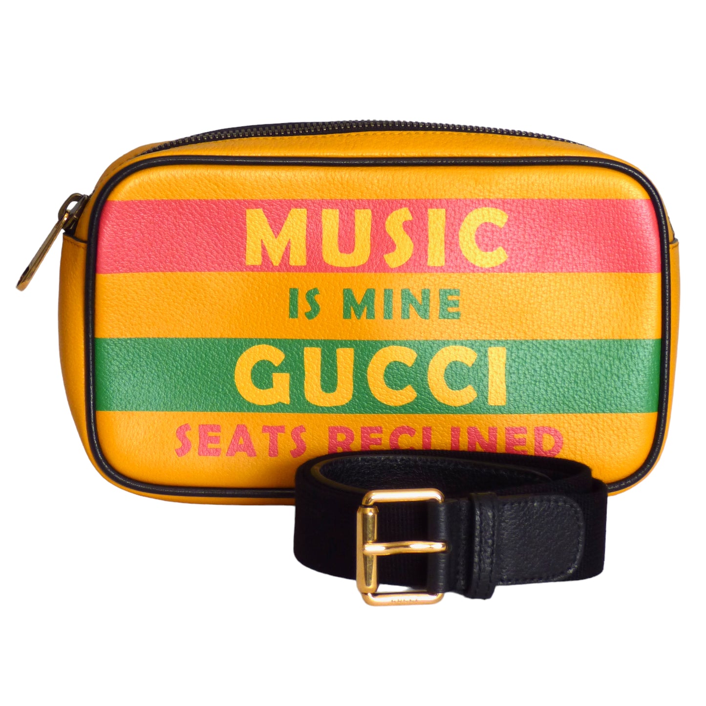 GUCCI- 2021 Music is Mine Belt Bag