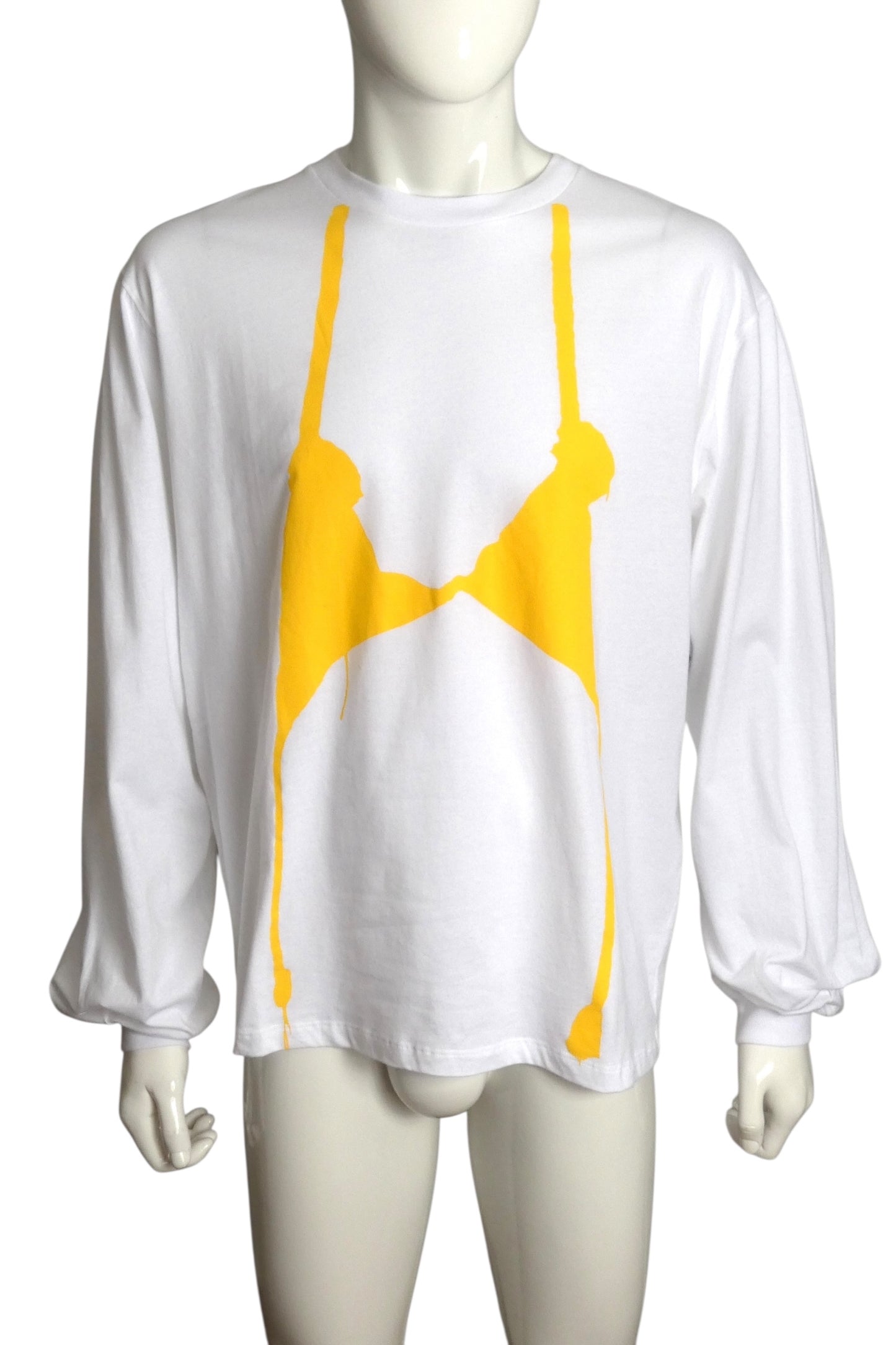 RANDOM IDENTITIES- NWT Graphic Print L/S T-Shirt, Size Large