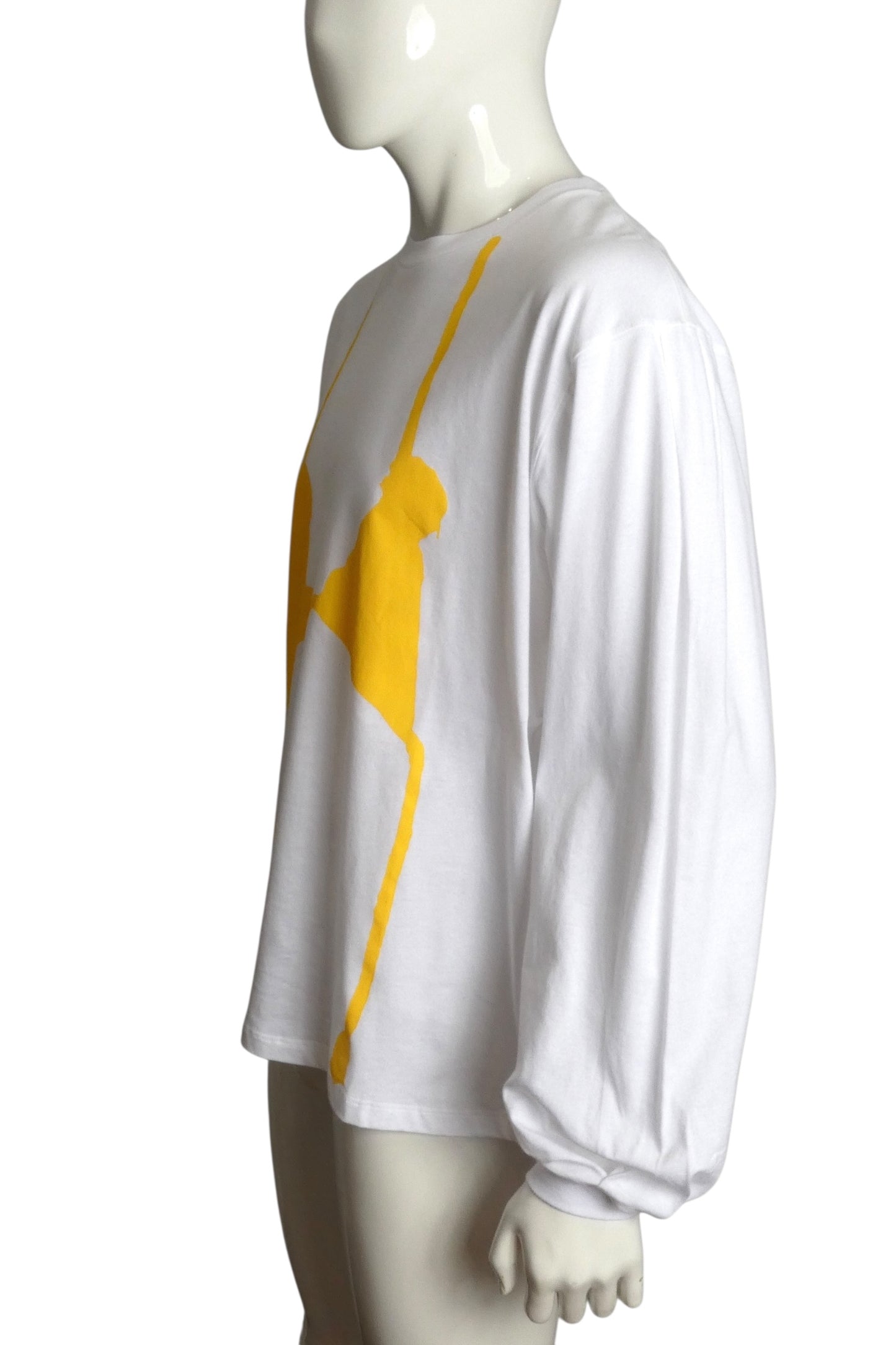RANDOM IDENTITIES- NWT Graphic Print L/S T-Shirt, Size Large