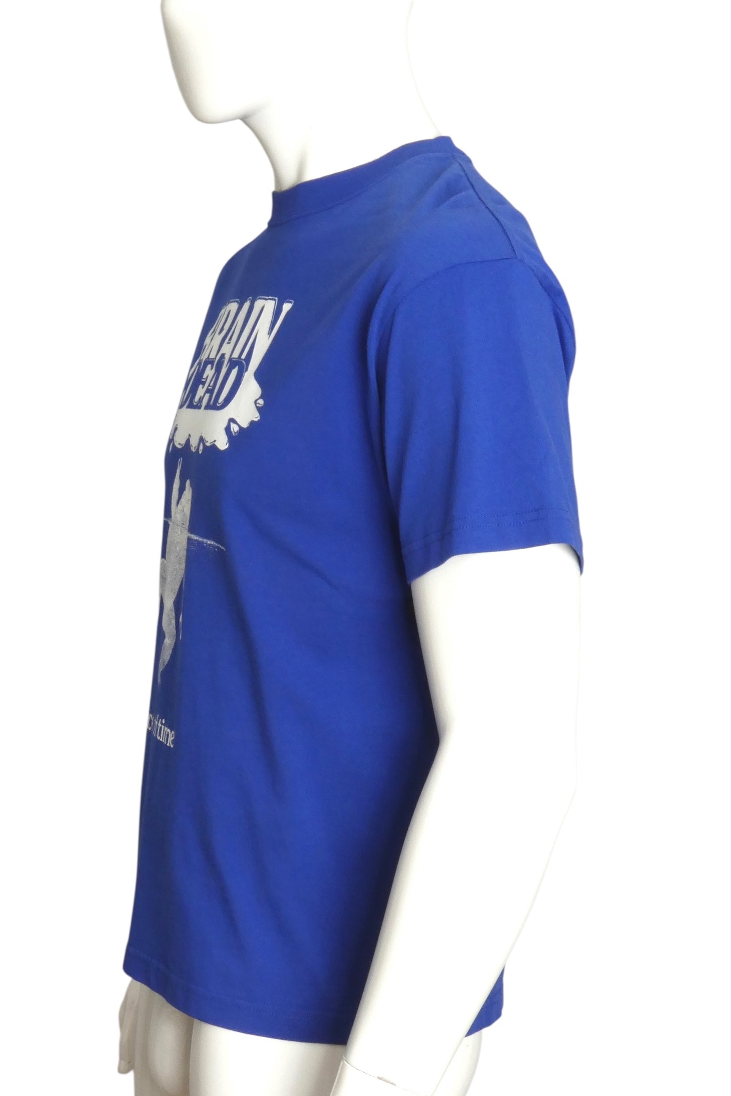 BRAIN DEAD- Blue "Peace of Time" T-Shirt, Size Small
