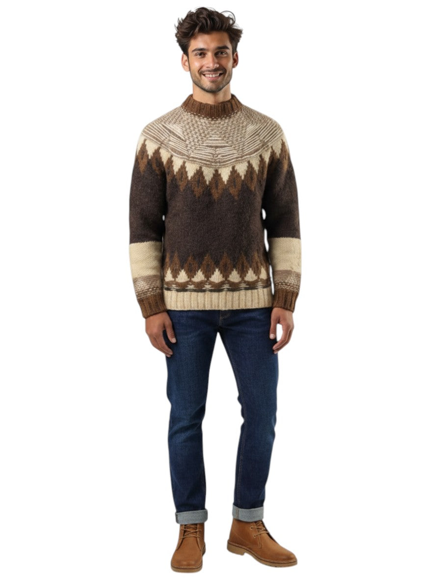 2012 Fair Isle Sweater, Size Large