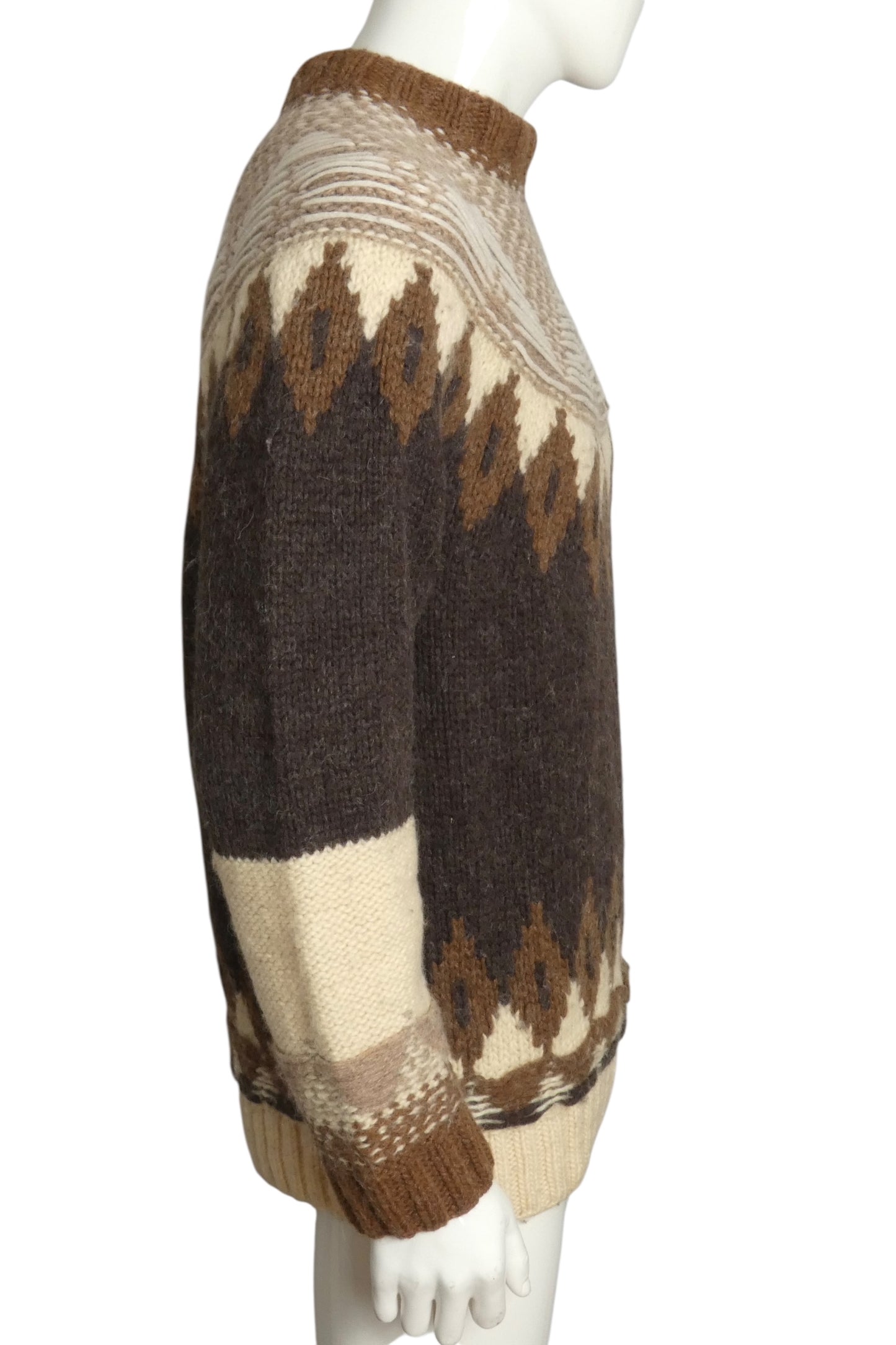 MAISON MARGIELA X H&M- Multi Color, Fair Isle Sweater, Size Large