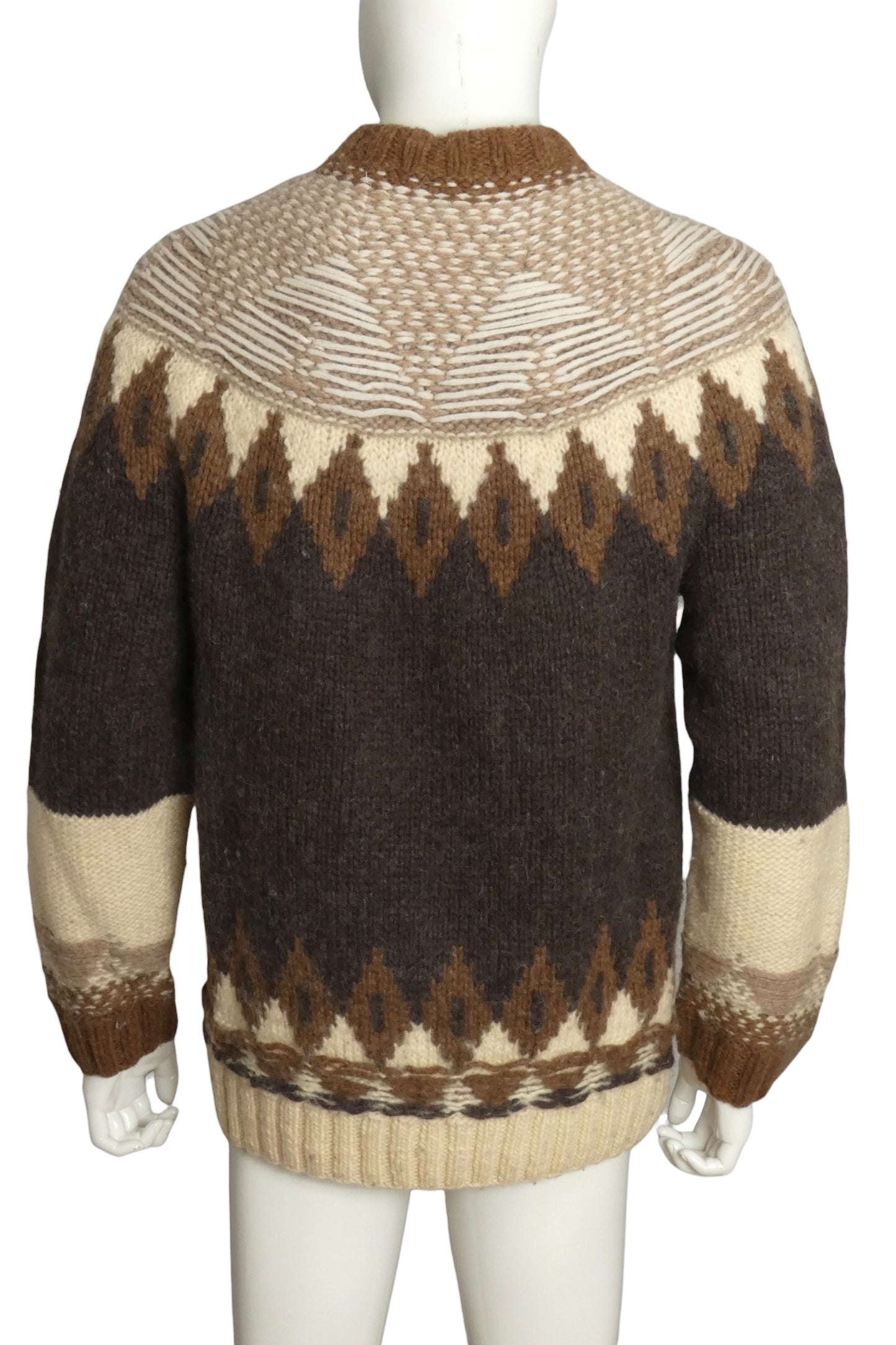 MAISON MARGIELA X H&M- Multi Color, Fair Isle Sweater, Size Large