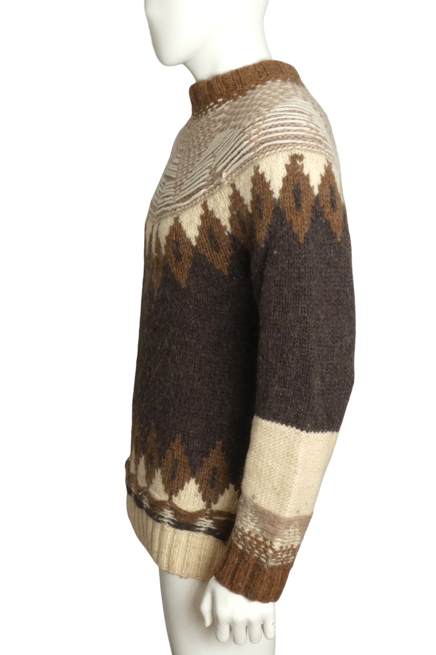 MAISON MARGIELA X H&M- Multi Color, Fair Isle Sweater, Size Large