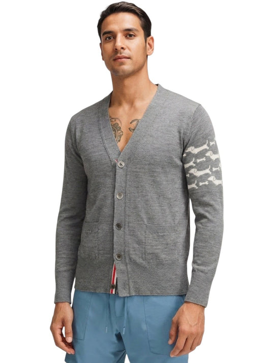 Wool Hector Cardigan, Size Small