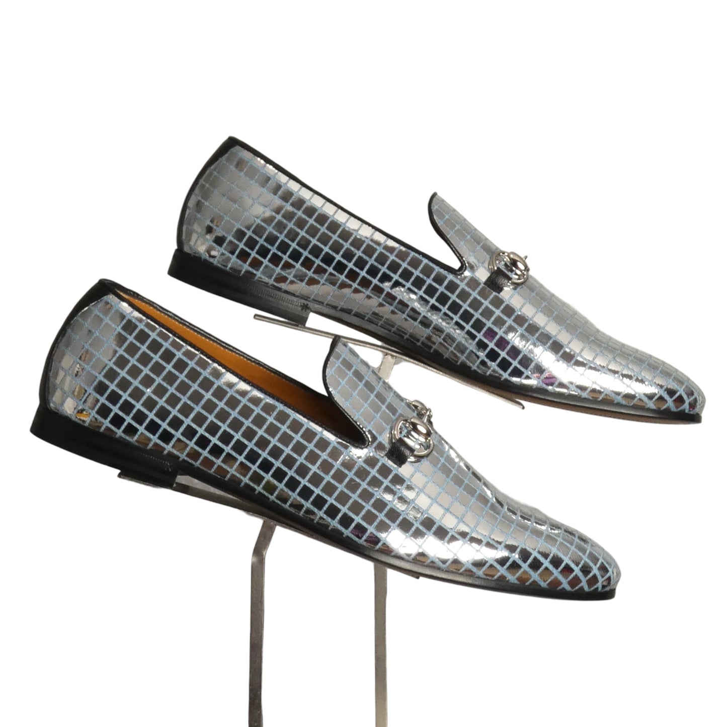 GUCCI- NIB Mirrored Crispy Denim Auroville Goat, Multiple Sizes Available