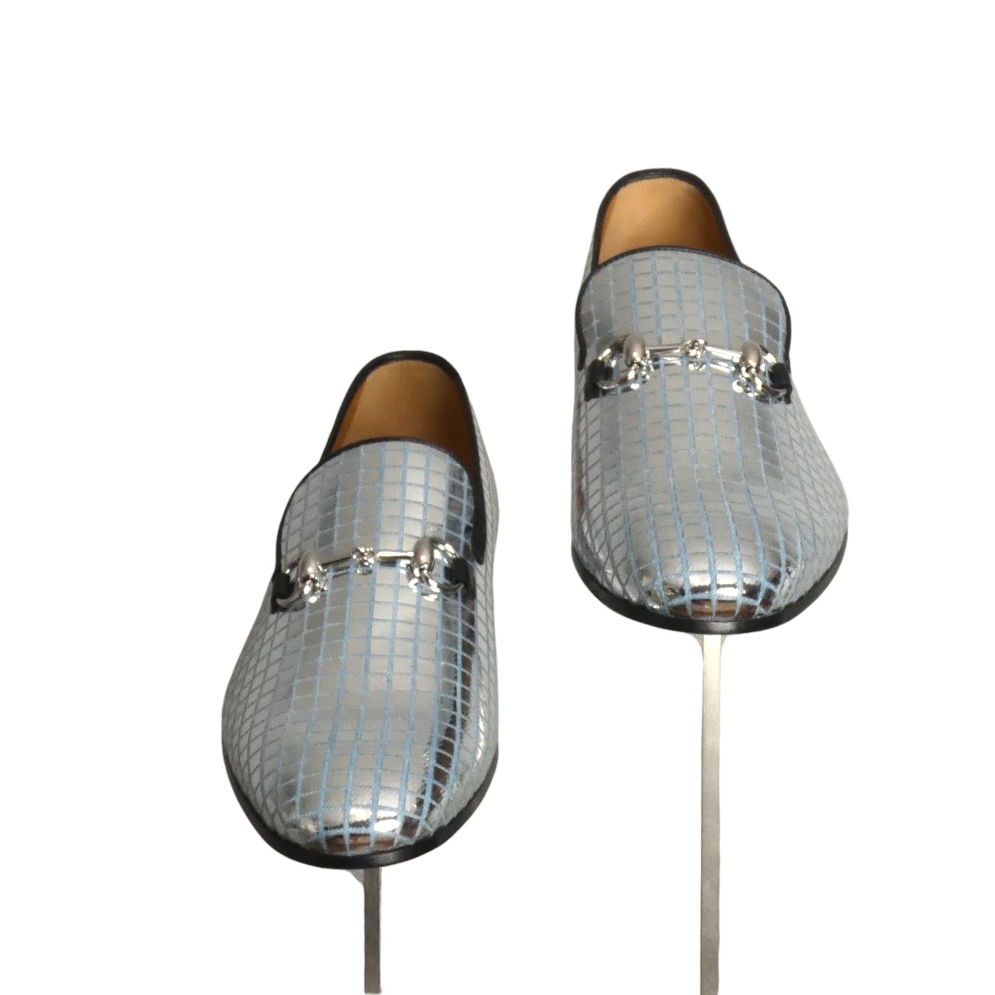 GUCCI- NIB Mirrored Crispy Denim Auroville Goat, Multiple Sizes Available