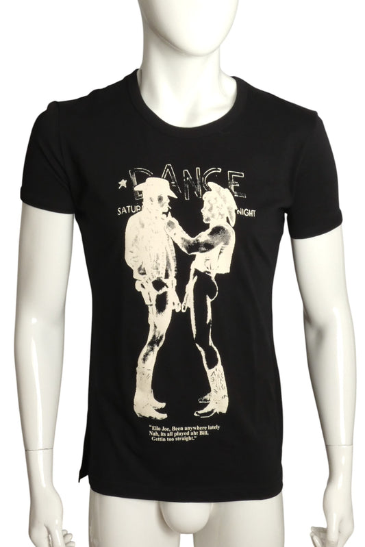 VIVIENNE WESTWOOD- Graphic Print Cowboy T-Shirt, Size Medium