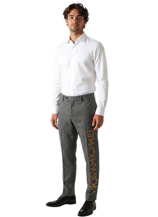 2019 Herringbone Pants, Waist 36