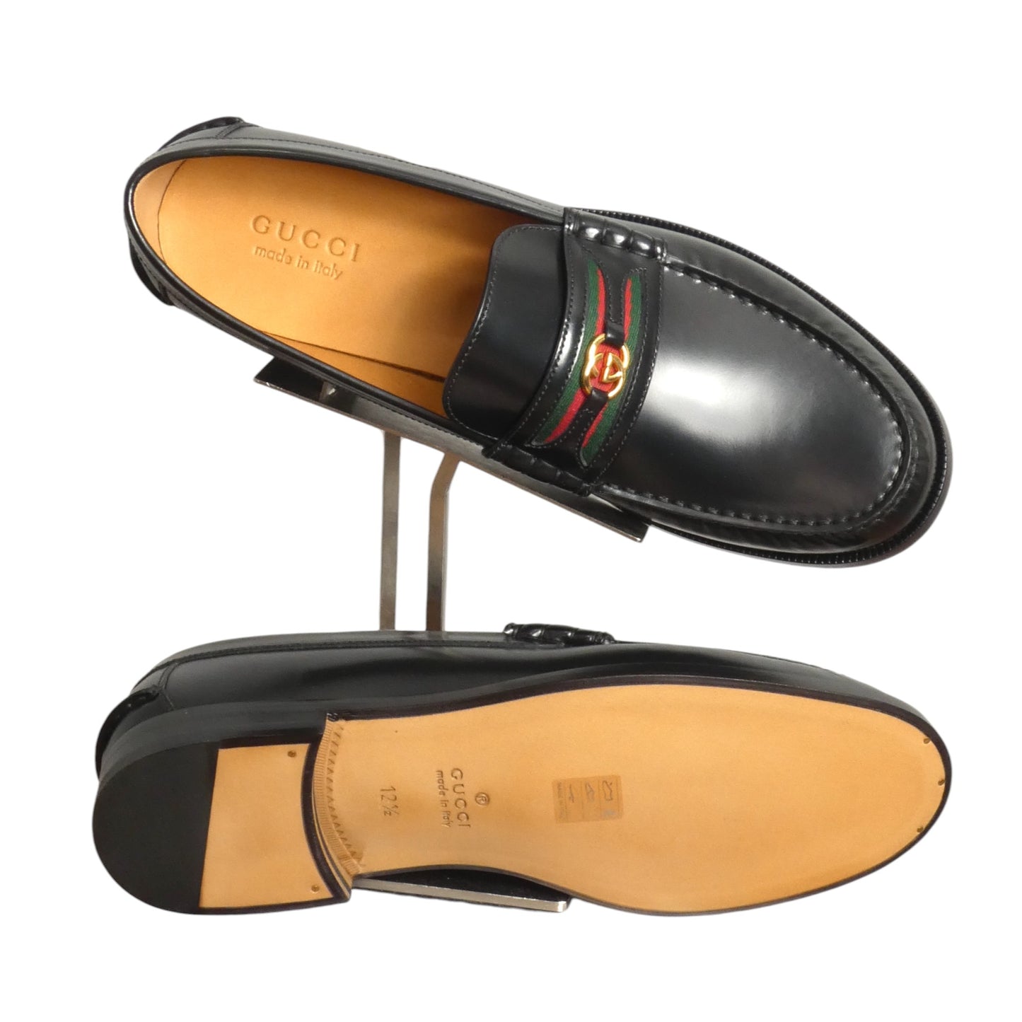GUCCI- NIB Black Kaveh Loafers, Multi Sizes Available