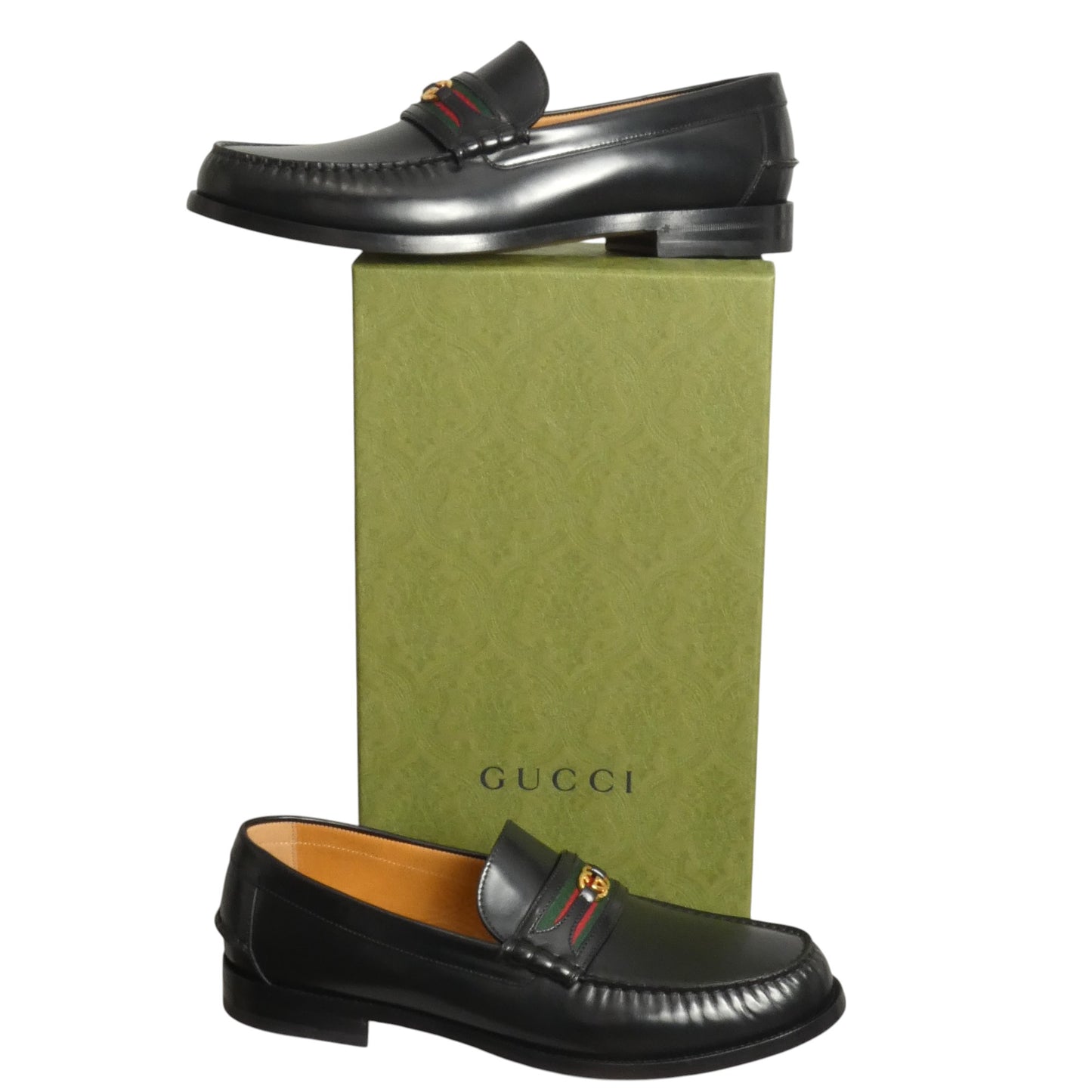 GUCCI- NIB Black Kaveh Loafers, Multi Sizes Available