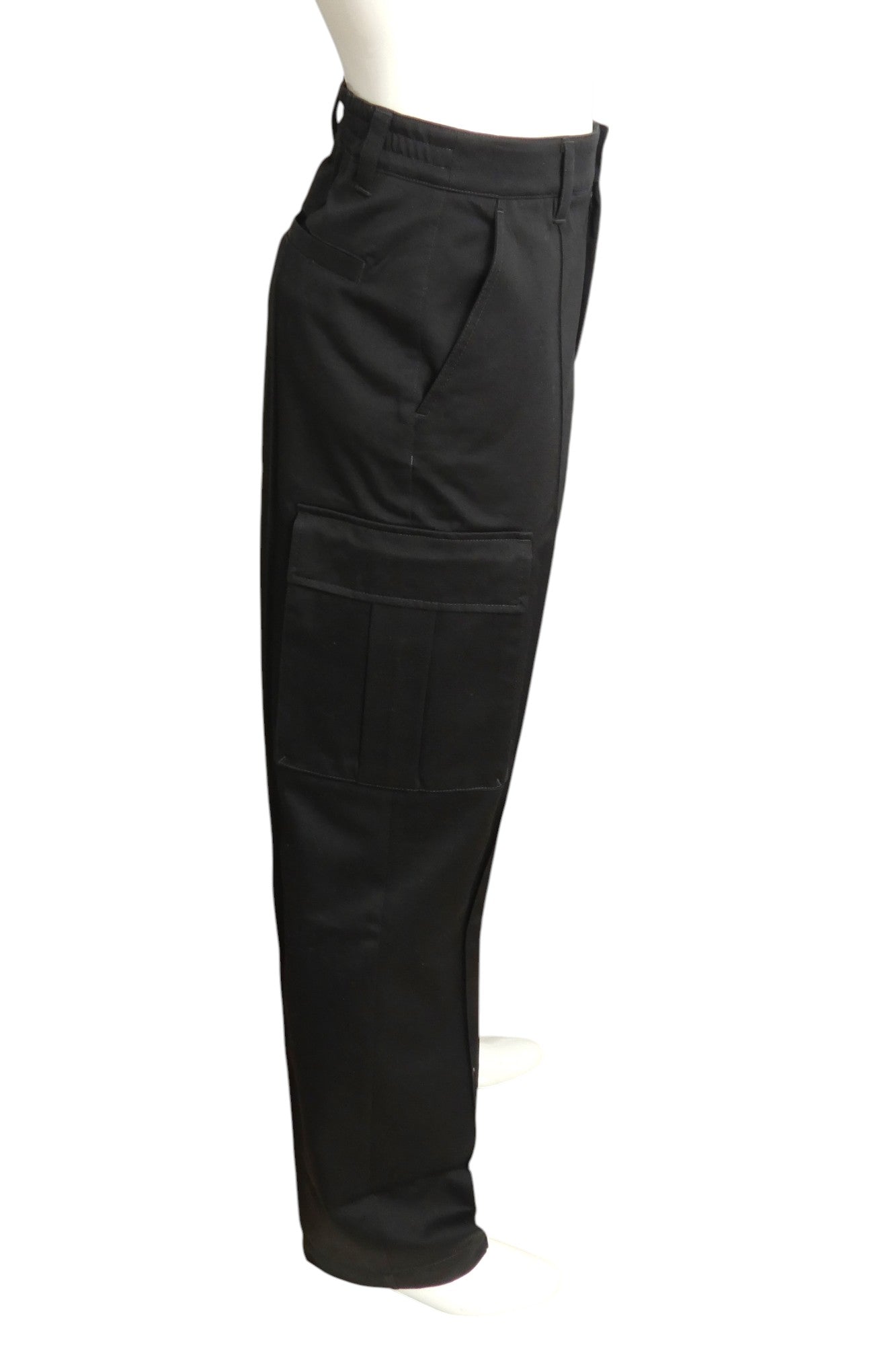 VERSACE- NWT Black Cotton Cargo Pants, Multiple Sizes Available