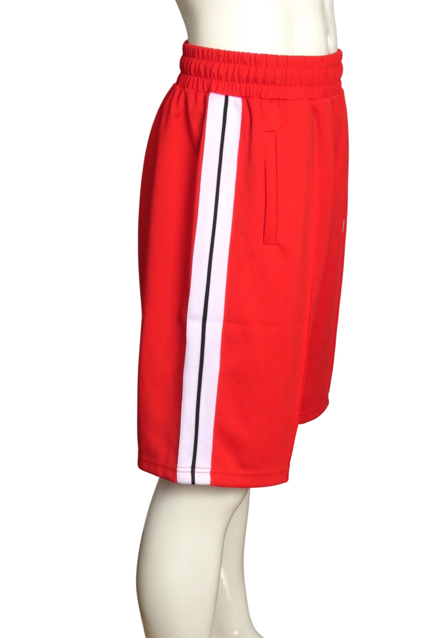 PALM ANGELS- NWT Red Classic Gym Shorts, Size Large