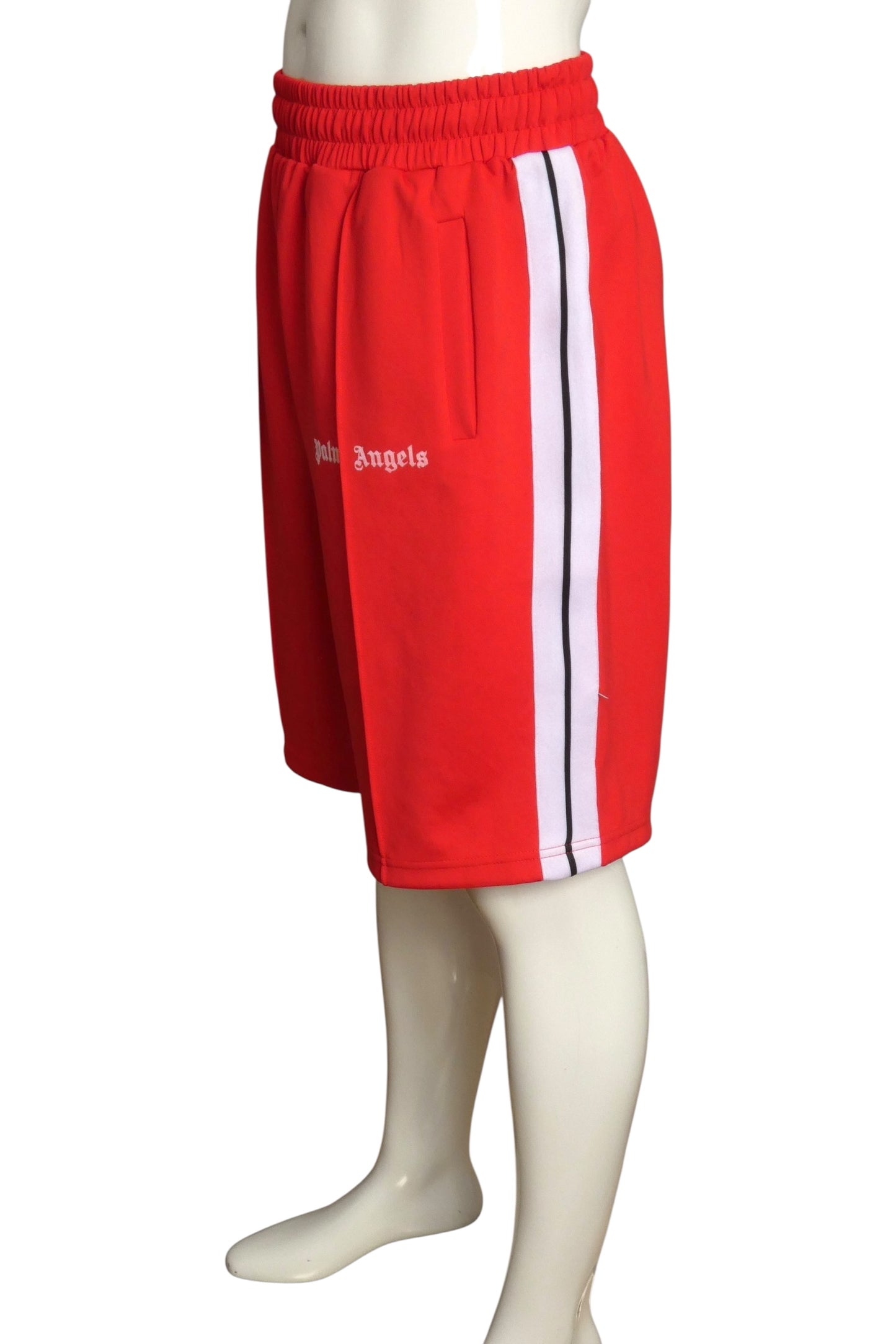 PALM ANGELS- NWT Red Classic Gym Shorts, Size Large