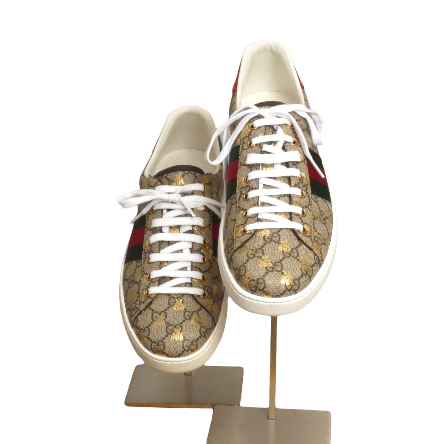 GUCCI- NIB Ace GG Supreme Bees Low Tops, Multiple Sizes Available