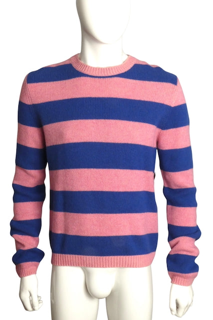 GUCCI- NWT 2023 Stripe Cashmere Blend Sweater, Size XL