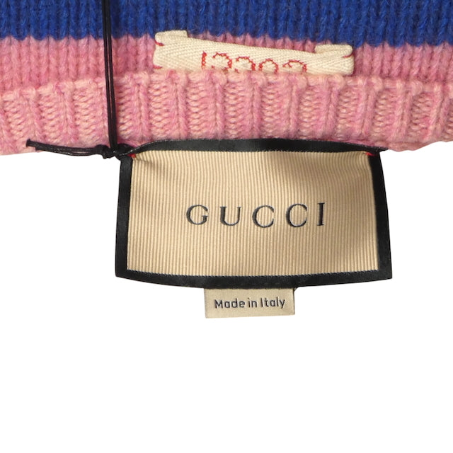 GUCCI- NWT 2023 Stripe Cashmere Blend Sweater, Size XL
