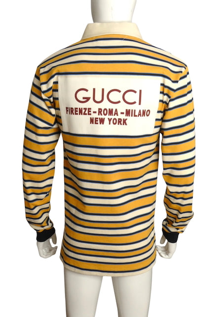GUCCI- 2023 Stripe Knit Rugby, Multiple Sizes Available