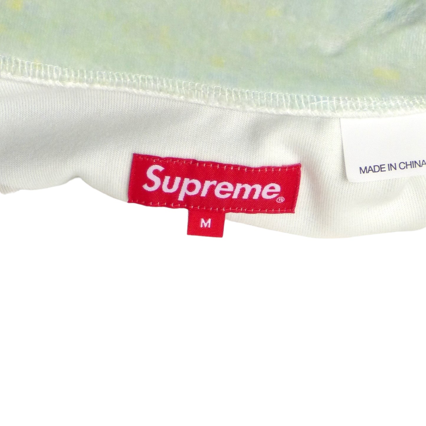 SUPREME- 2023 Multi Color Velour Track Jacket, Size Medium