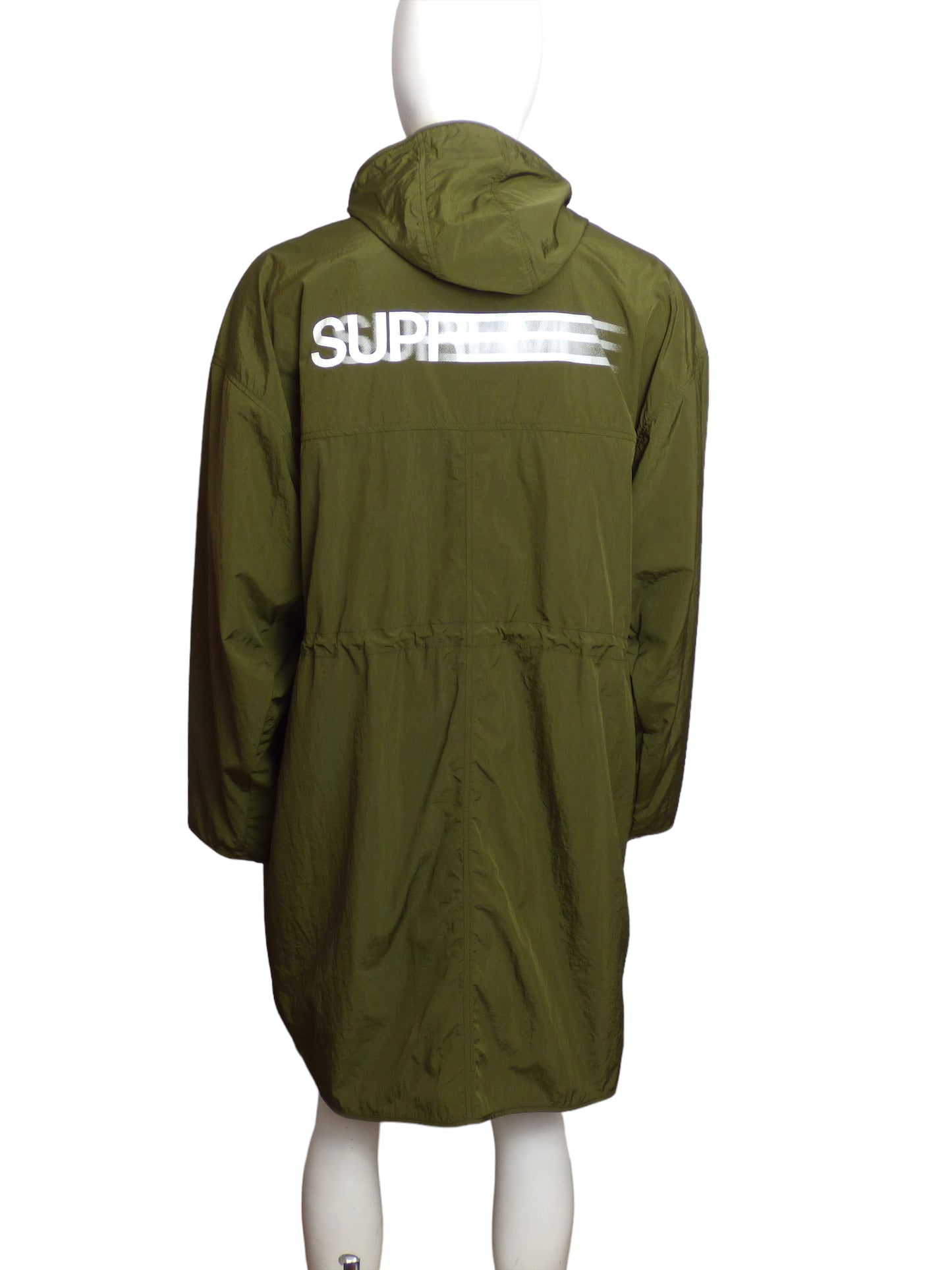 SUPREME- 2023 Motion Logo Parka, Size Mediium