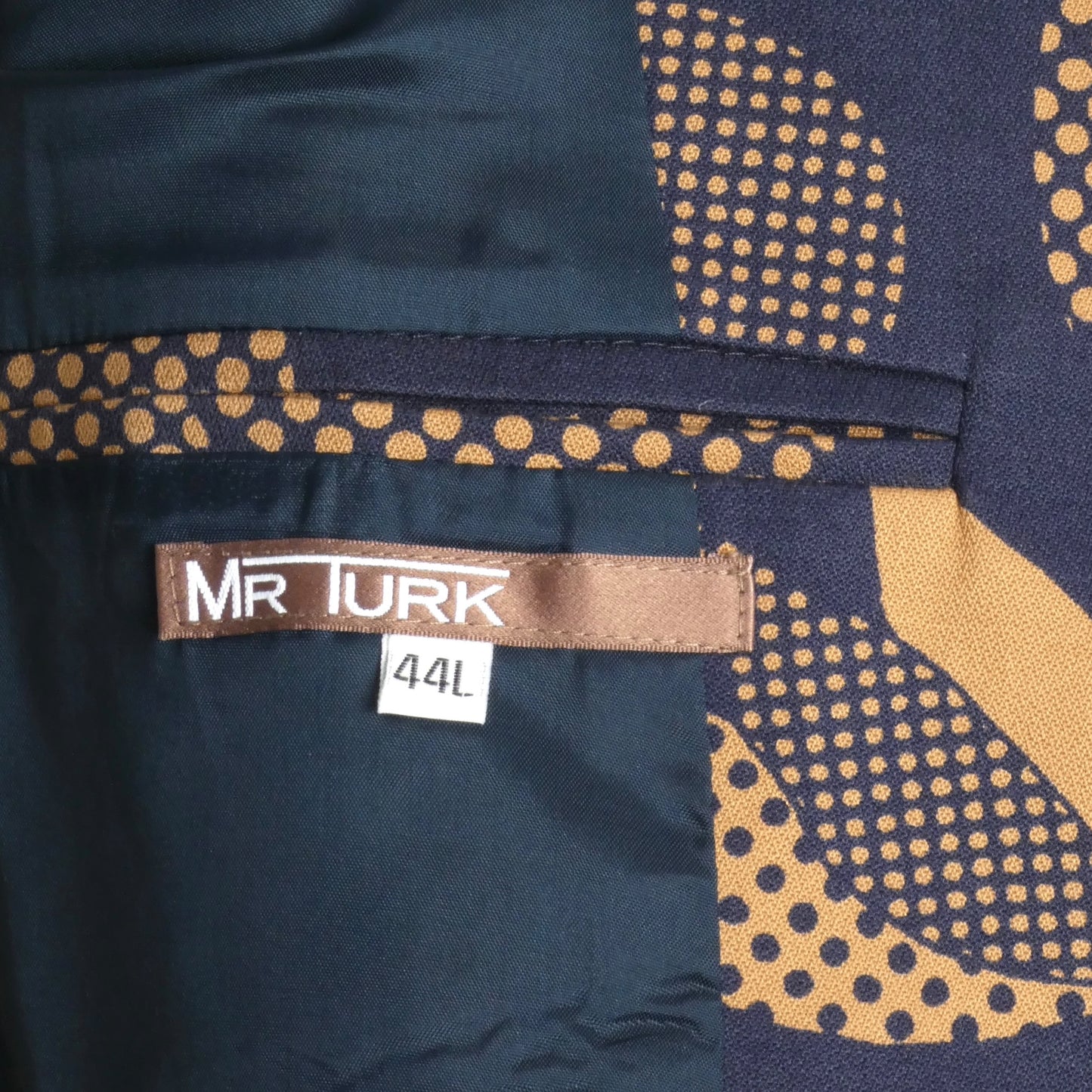 MR TURK- Flower Print Cotton Blazer, Size XL