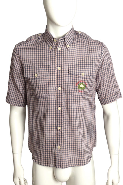 GUCCI- NWT 2020 Mon Petit Chou Plaid Shirt, Size XS