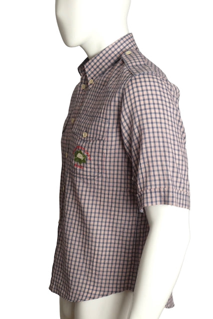 GUCCI- NWT 2020 Mon Petit Chou Plaid Shirt, Size XS