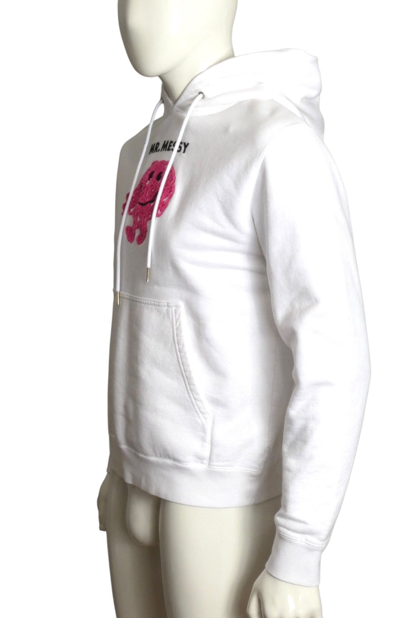 SANDRO- 2021 "Mr Messy" Graphic Hoodie Sweatshirt, Size Medium