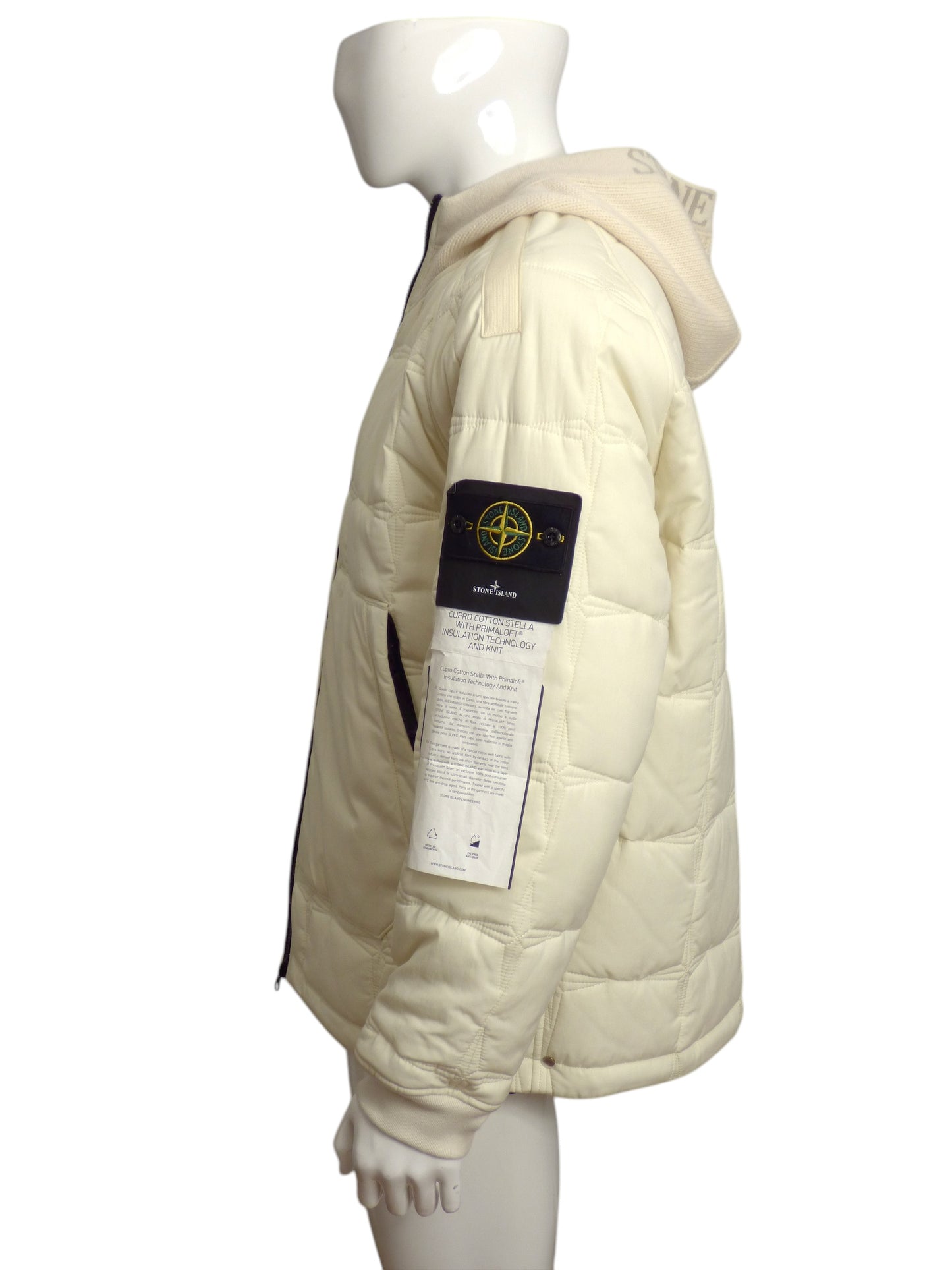 STONE ISLAND- NWT Primaloft Insulation Knit Jacket, Size 2XL