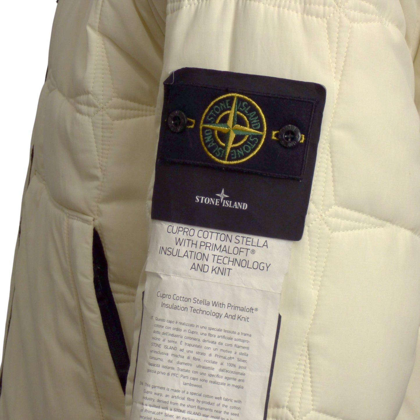 STONE ISLAND- NWT Primaloft Insulation Knit Jacket, Size 2XL