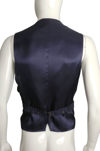 GUCCI- NWT 2023 Printed Wool Waistcoat, Size 2XL