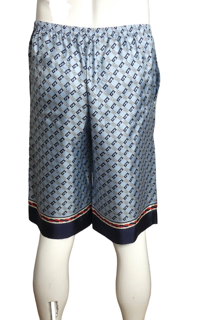 GUCCI- NWT 2022 Printed Silk Shorts, Multiple Sizes Available
