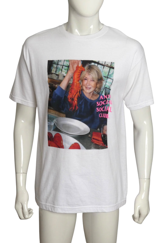 ANTI SOCIAL SOCIAL CLUB- Martha Stewart Graphic T-Shirt, Size Large