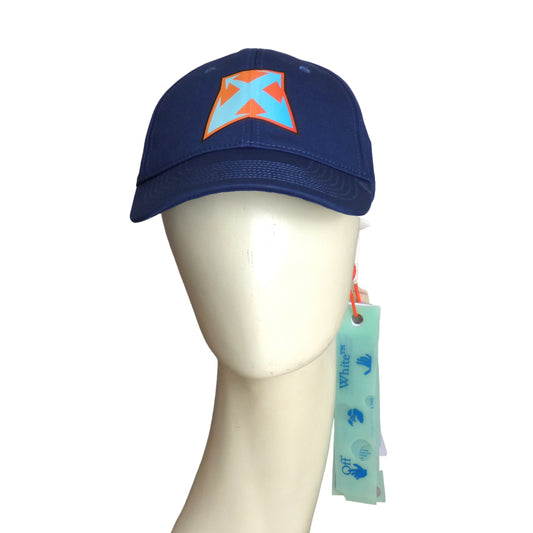 OFF-WHITE - NWT Blue Twill Baseball Cap