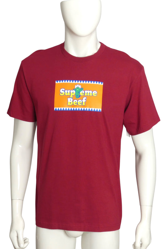 SUPREME- NWT 2025 "Supreme Beef" Graphic T-Shirt, Size Medium