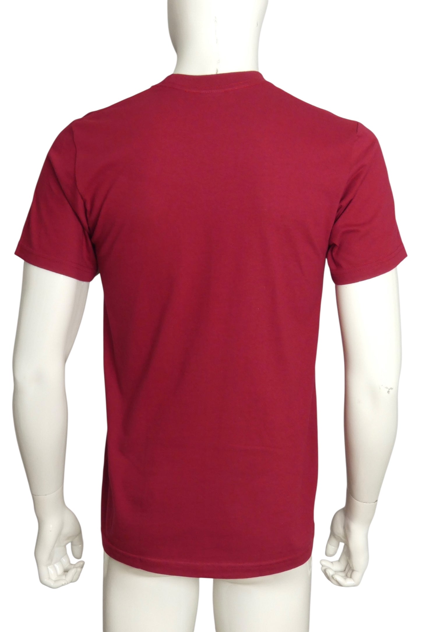 SUPREME- NWT 2025 Burgundy Graphic Print T-Shirt, Size Small