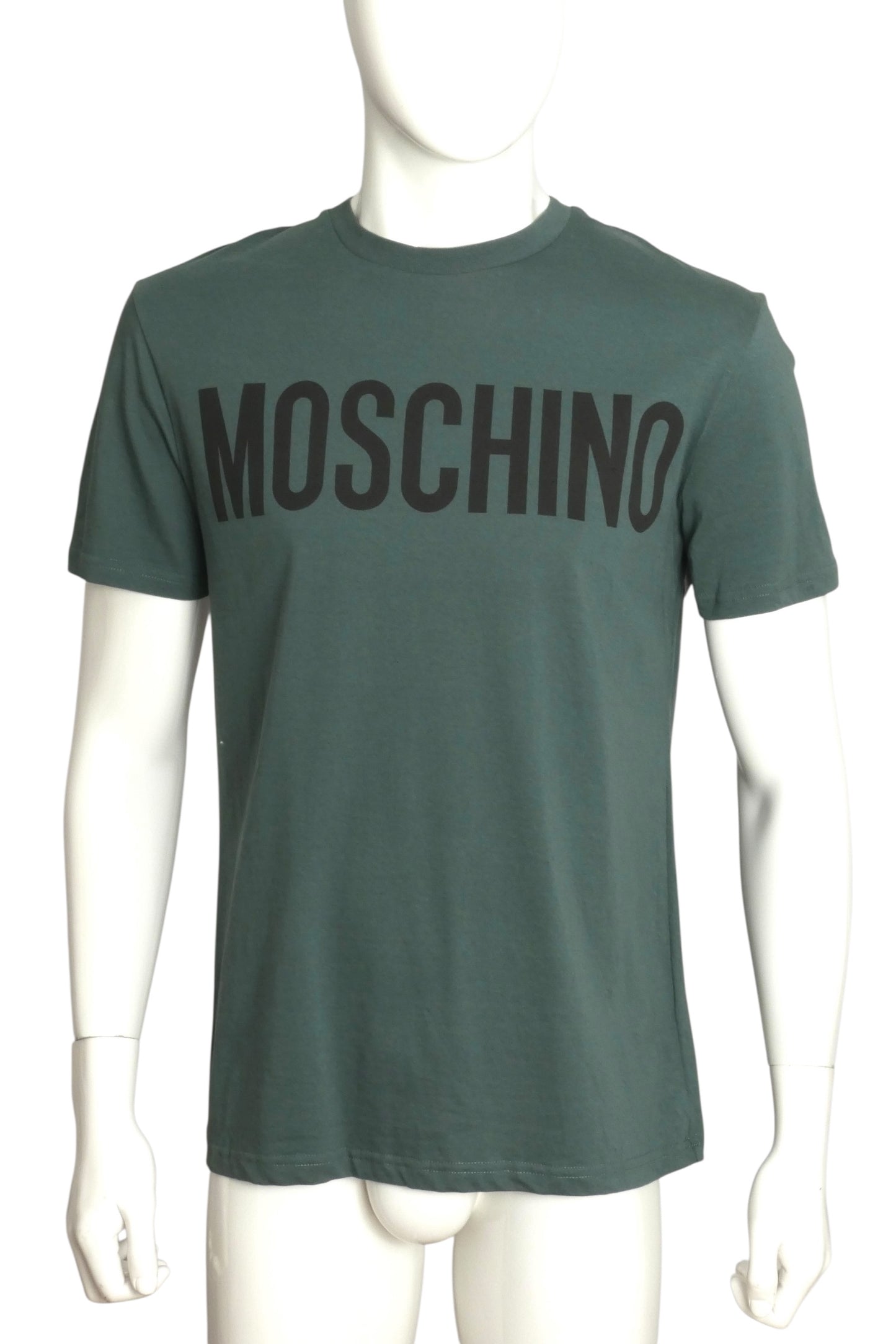 MOSCHINO COUTURE- NWT Green Logo T-Shirt, Size Medium