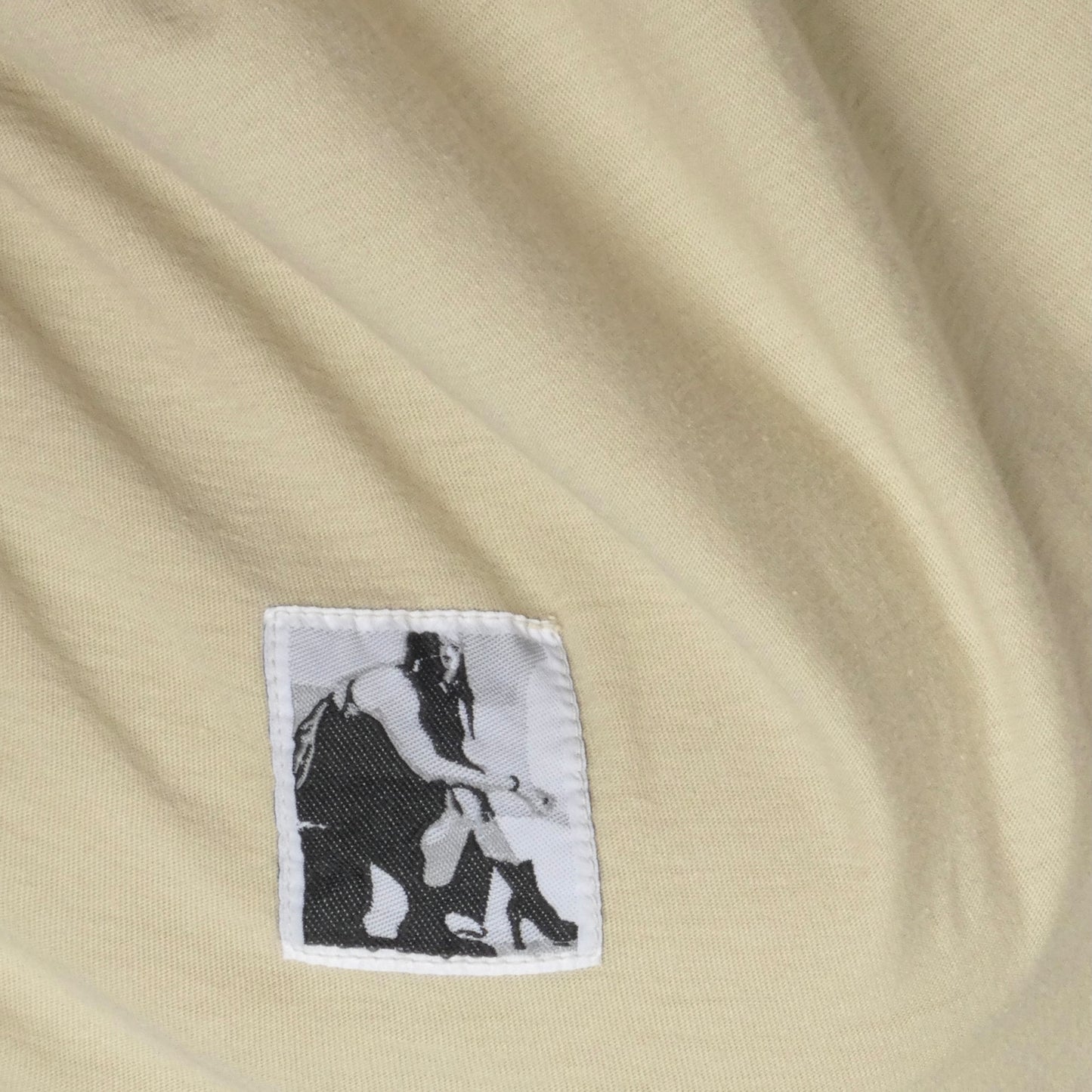 RICK OWENS- Graphic Print Long T-Shirt, Size XL