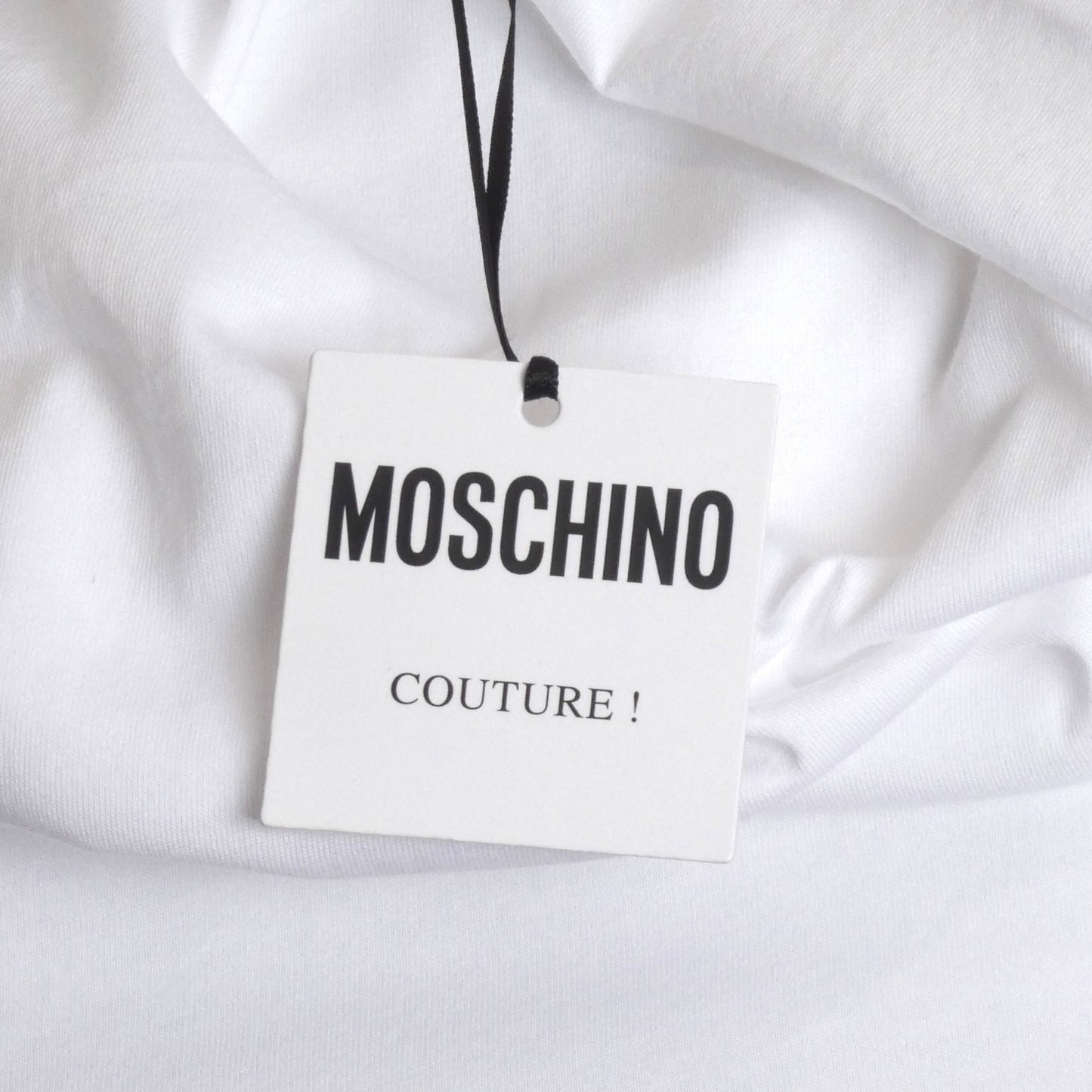 MOSCHINO COUTURE- NWT 2020 Graphic Print T-Shirt, Size XS