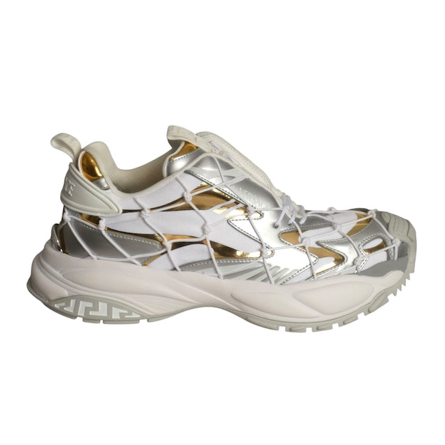 VERSACE-NIB White Mercury Sneakers, Multiple Sizes Available