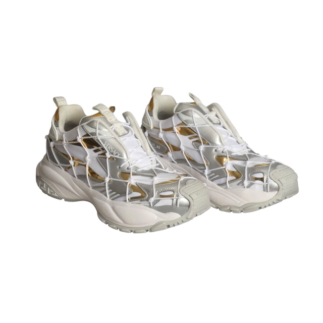 VERSACE-NIB White Mercury Sneakers, Multiple Sizes Available