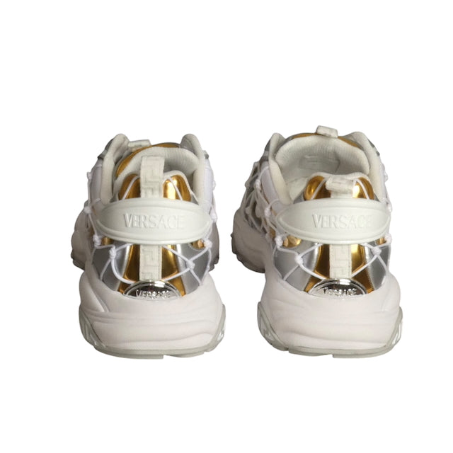 VERSACE-NIB White Mercury Sneakers, Multiple Sizes Available