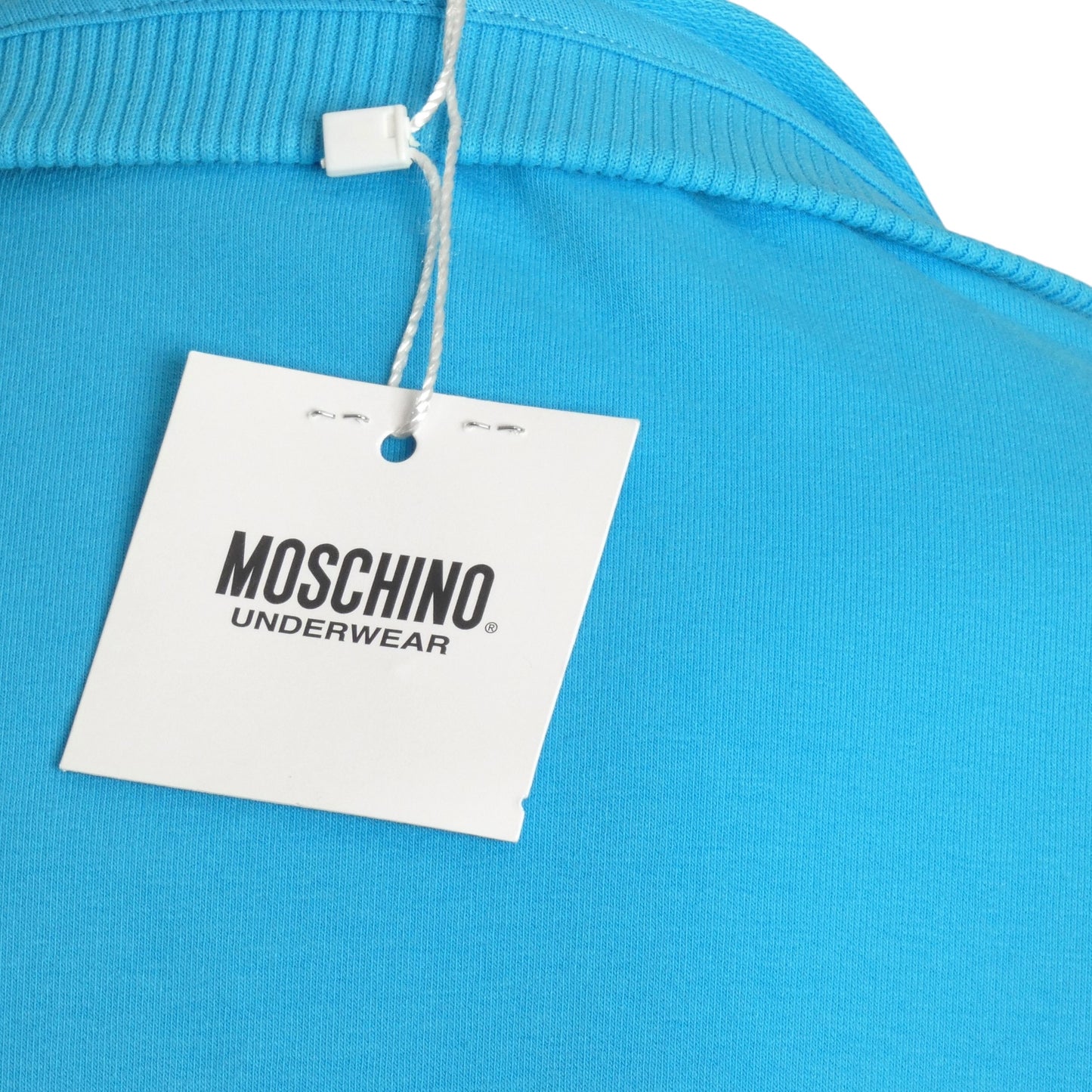 MOSCHINO UNDERWEAR- NWT Blue UNDERBEAR Sweatshirt, Size Small